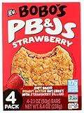 Bobos Oat Bars Bars PB&Js Strawberry 4Pk 8.4 OZ