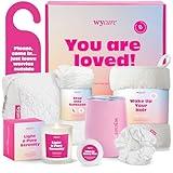 Wycare Gift Box for Women - Perfect Birthday Spa Gift Baskets for Women - Best Friend Birthday Box Care Package - Get Well Soon Self Care Set