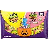 SOUR PATCH KIDS Original & Watermelon Halloween Candy Variety Pack, Bulk Candy, 40 Trick or Treat Bags