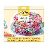 Wilton Master Cake Decorating Piping Tips Variety Set, Stainless Steel Cake & Cupcake Decorating Kit with Storage Case, 55 Piece