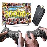 Retro Gaming Console: Retro Game Stick, Wireless Game Stick, Game Stick 4k,20000+ Retro Games, TV-Connectable Game Console(64GB)