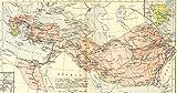 Posterazzi DPI12280620 Map of The Macedonian Empire, 336-323 B.c. from Historical Atlas, Published 1923 Photo Print, 19 x 10, Multi