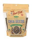 Bob's Red Mill Resealable Organic Chia Seeds 12 Ounce (Pack of 2)