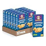 Annie's Classic Cheddar Macaroni and Cheese with Organic Pasta, 6 oz (Pack of 12)