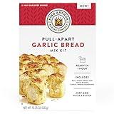 King Arthur Baking Company Pull-Apart Garlic Bread Mix Kit 15.25 oz., Baking Mix