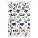 Allure Home Creation Constructing Shower Curtain