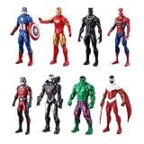 Marvel Avengers Ultimate Protectors Pack, 6-Inch-Scale, 8 Action Figures with Accessories, Super Hero Toys, Toys for Boys and Girls Ages 4 and Up