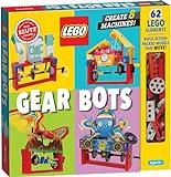 Klutz Lego Gear Bots Science/STEM Activity Kit for 8-12 years