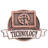 Anderson's Brushed Metal Technology Science Award Pin Pack, Set of 25, Lapel Pins, Student Recognition, Student Rewards