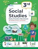 3rd Grade Social Studies: Daily Practice Workbook | 20 Weeks of Fun Activities | History | Civic and Government | Geography | Economics | + Video ... Each Question (Social Studies by ArgoPrep)