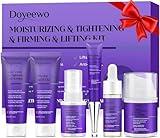 Skin Care Set,Professional Womens Teens Tighten Lift Firm Skincare,Hydrate Anti-Aging Facial Skin Care Routine Kit Travel Gift Set,Birthday Christmas Secret Santa Gifts for Women Teenage Girl Wife Mom