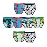 Disney Boys' Pixar Toy Story 100% Cotton Brief Multipacks with Woody, Buzz, Rex, Forky and More in Sizes 2/3T, 4T, 4, 6 & 8, 8-Pack Classic