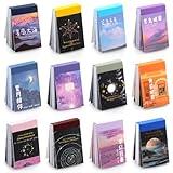600 Pieces Washi Sticker Set, 12 Set Scrapbooking Diary Planner Album Diary Notebook, Scrapbooking Sticker Journaling Supplies for DIY Arts and Crafts Card Making Laptop Decoration