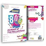 Murder at The Roller Rink: an 80s Teen Murder Mystery Game | 1980s Themed Murder Mystery Games for Adults & Teens | Flexible 4-20+ Players | Physical Game Kit