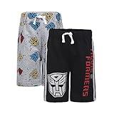 Hasbro Transformers Boys 2 Pack Shorts for Little Kids Black