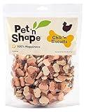 Pet 'n Shape Chik 'n Wrapped Biscuits – Natural Chicken Wrapped Dog Treats - 35 Ounce