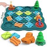 BONITOTO Kids Toys STEM Board Games - Logic Road Builder Brain Teasers Puzzles for 4 5 6 7 Year Old Boys Girls, Educational Montessori Xmas Gifts for Ages 4-8 Preschool Classroom Learning