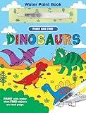 Paint and Find Dinosaurs - Children's Board Book - Water Colors