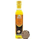BASSO 1904 - Black Truffle Oil, Large Bottle 8.5oz (250 ml), High Concentrate, Great for Cooking, Pasta, Pizza, Risotto