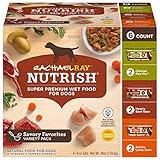 Nutrish Rachael Ray Natural Wet Dog Food Variety Pack, 8 oz tubs, Pack of 6