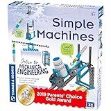 Thames & Kosmos Simple Machines Science Experiment & Model Building Kit, Introduction to Mechanical Physics, Build 26 Models to Investigate The 6 Classic Simple Machines