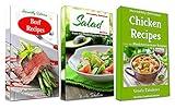 Incredibly Delicious Cookbook Bundle: Healthy Chicken, Beef and Salad Recipes from the Mediterranean Region: Frugal Cooking on a Budget (Healthy Cookbook Series 15)