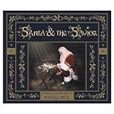 Roman 10.25" Santa & The Savior Book 34 Pages- SPOT FOIL Cover