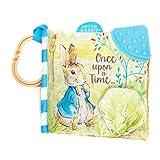 KIDS PREFERRED Peter Rabbit Soft Book with toy, Teether and Crinkle, 5 Inches