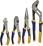 IRWIN VISE-GRIP Pliers Set, 4-Piece (2078707), Blue