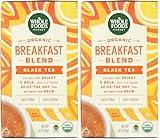 WHOLE FOODS MARKET Organic Breakfast Blend Black Tea, 20 CT (Pack of 2)