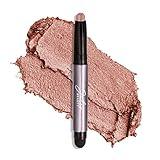 Julep Eyeshadow 101 Crème-to-Powder Waterproof Eyeshadow Stick – Rose Shimmer – Long-Lasting, Crease-Proof, Pearlescent Rose Shimmer Cream Eyeshadow with Built-in Smudger