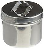 Graham-Field 3238 Grafco Ointment Jar with Strap Handle Cover, Stainless Steel, 8 oz Capacity, 2-1/2" x 3-1/8"