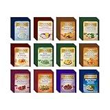 Twinings 48 Tea Bags Herbal Variety Pack – 12 Herbal Flavors, Caffeine-Free, Individually Wrapped, Perfect Tea for Any Occasion