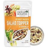 naturSource Salad Topper Crunch - Salad Toppings, Salad Mix, Salad Toppers Seeds and Cranberries, Crunchy, Mixed Seeds for Salad, Oatmeal or Yogurt, Natural, Gluten Free - 16 Oz (1 Lb)