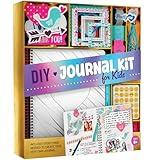 DIY Journal Kit for Girls - Great Gift for 8-14 Year Old Girl - Cool Birthday Easter Gifts Ideas for Teens - Fun, Cute Art & Crafts Kits for Tween Teenage Kids - Scrapbook & Diary Supplies Toy Set