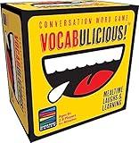 Semper Smart Games VOCABULICIOUS! The Vocabulary, Word and Conversation Game That Makes Mealtime More Meaningful.