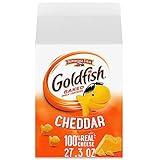 Goldfish Cheddar Cheese Crackers, 27.3 oz Carton