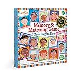 eeBoo: I Never Forget a Face, Memory & Matching Game, Developmental and Educational, 24 Pairs to Match, Single or Multiplayer Function, For Ages 3 and up