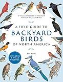 A Field Guide to Backyard Birds of North America: A Visual Directory of the Most Popular Backyard Birds - Includes a 2-Year Logbook