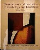 Measurement and Evaluation in Psychology and Education