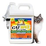 Nature's Mace Cat Mace Cat Repellent, Pets Training Tool, Outdoor & Indoor, Home, Liquid Spray Deterrent, Landscaped, Marking, Anti-Scratch, Garden & Furniture Protector, Ready-to-Use, 1 Gallon Spray