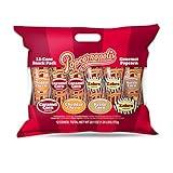 Popcornopolis Gourmet Popcorn Snacks, 12 Cone Variety Snack Packs (Gift Cone), Zebra Popcorn, Cheddar Cheese Popcorn, Caramel Popcorn & Kettle Corn Popcorn