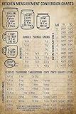 Cooking Knowledge Retro Metal Signs Kitchen Measurement Conversion Charts Posters Chef Guide Metal Tin Sign Vintage Home Kitchen Bakery Farmhouse Wall Art Decor Plaque Gift For Women Men 8x12 Inch
