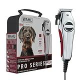 Wahl USA Pro Series All Metal Corded Dog Grooming Kit, an Ultra Quiet Dog Clipper with Metal Housing for Quieter and Cooler Operating - Model 3026335