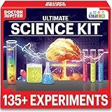 Doctor Jupiter Ultimate Science Kit for Kids Ages 8-9-10-11-12-13-14| Birthday Gift Ideas for Boys & Girls 8+ Years Old | STEM Toy with 135+ Experiments| Learning & Educational Kits, Summer Activities