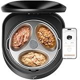 PETLIBRO Automatic Cat Feeder Wet Food with Stainless Steel Bowl, Refrigerated Auto Cat Feeder with Semiconductor Cooling, 3 Fresh Meals for 3 Days, App-Controlled Pet Food Dispenser, Easy to Clean