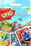 Mattel Games ​UNO Mario Kart Card Game for Kids, Adults, Family & Game Night with Special Rule for 2 to 10 Players