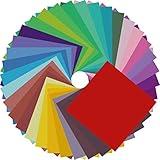 Origami Paper Double Sided Color - 200 Sheets - 20 Colors - 6 Inch Square Easy Fold Paper for Beginner