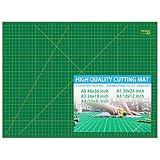 WorkLion 36" x 48" Self Healing Cutting Mat: Double sided 5-Ply Non-Slip - Professional for Scrapbooking & Quilting & Sewing & Arts & Crafts Project (Green)…