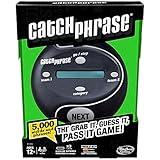 Hasbro Gaming Catch Phrase Electronic Game | Fun Active Handheld Party Games for Adults, Teens, and Kids | 4 or More Players, 2 Teams | Portable Summer Travel Activities | Ages 12+ (Amazon Exclusive)